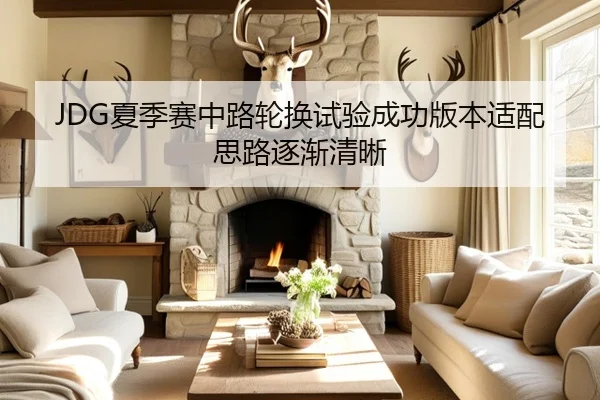 JDG夏季赛中路轮换试验成功版本适配思路逐渐清晰